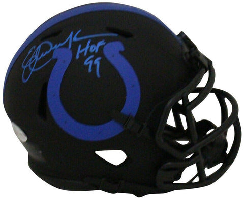 Eric Dickerson Autographed Indianapolis Colts Eclipse Mini Helmet HOF BAS 30868