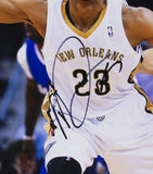 Anthony Davis Signed Framed 11x14 New Orleans Pelicans Basketball Photo BAS
