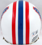 Earl Campbell Signed Houston Oilers 81-96 Mini Helmet-Beckett W Hologram *Black