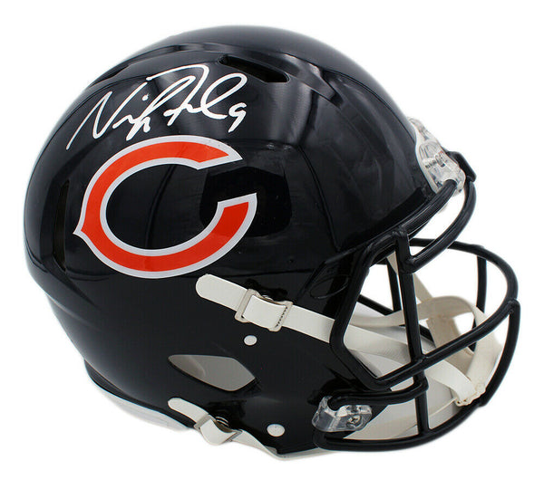 Nick Foles Signed Chicago Bears Speed Authentic NFL Helmet