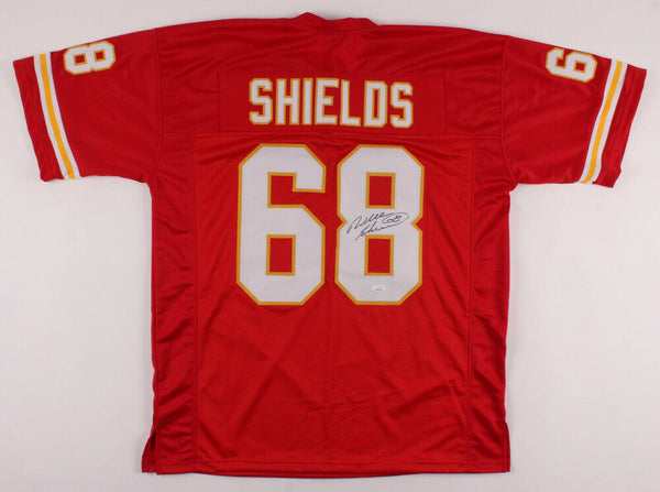 Will Shields Autographed Red Pro Style Jersey - JSA W Authenticated