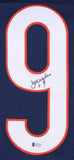 Jim McMahon Signed Chicago Bears Jersey (Beckett COA) Super Bowl XX Quarterback