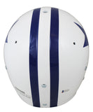 Cowboys Roger Staubach "HOF 85" Signed Throwback TK Full Size Rep Helmet BAS Wit