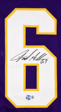 Jared Allen Autographed Purple Pro Style Jersey w/ 2 Inscriptions-Beckett W Holo