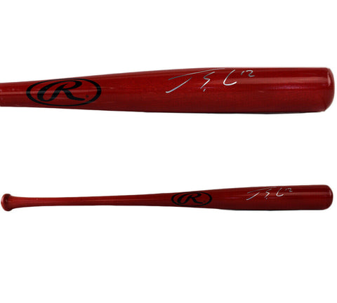 Jorge Soler Signed Atlanta Braves Rawlings Big Stick Red Bat
