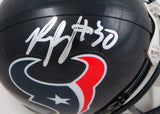 Phillip Lindsay Autographed Houston Texans Mini Helmet-Beckett W Hologram