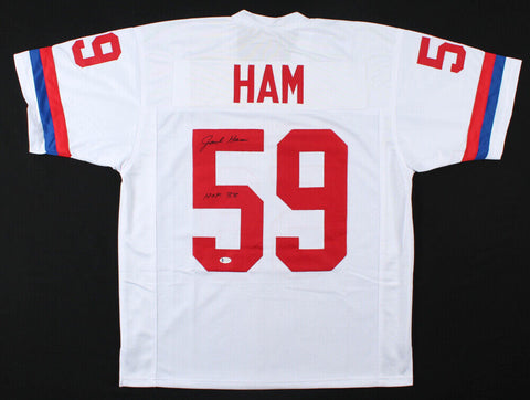 Jack Ham Signed Pittsburgh Steelers Pro Bowl Jersey Inscibd"HOF 88"(Beckett COA)