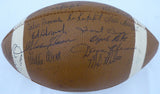 1962 Champ Packers Autographed Football 39 Sigs Johnny Blood McNally Beckett BAS