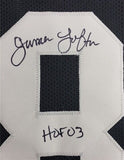 James Lofton Signed Oakland Raiders Jersey Inscribed "HOF 03" (JSA) 1978-1986