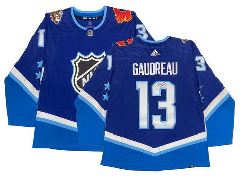 JOHNNY GAUDREAU Autographed Flames 2022 All Star Game Authentic Jersey FANATICS