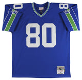 Seahawks Steve Largent "HOF 95" Authentic Signed Blue M&N Jersey BAS Witnessed 1