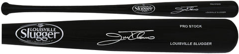 Jim Thome Signed Louisville Slugger Pro Stock Black Baseball Bat -(SCHWARTZ COA)