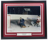 Gordie Howe Red Wings Signed Framed 16x20 Photo "Mr. Hockey" JSA ITP