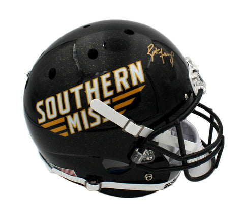 Brett Favre Signed Southern Mississippi Golden Schutt Full Size NCAA Helmet