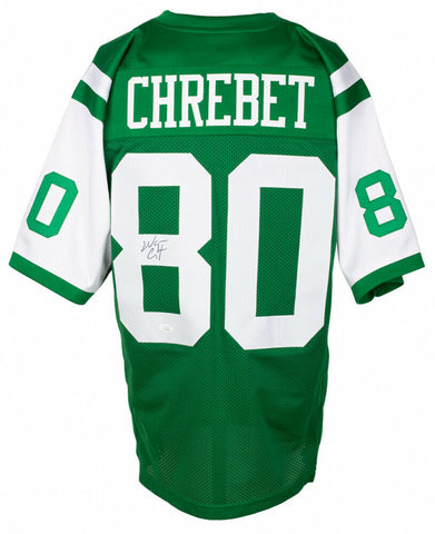 Wayne Chrebet Signed New York Jets Jersey (JSA COA) Ex Hofstra Wide Receiver