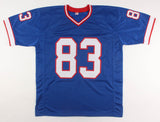 Andre Reed Signed Buffalo Bills Jersey (Beckett COA) 7xPro Bowl Wide Receiver