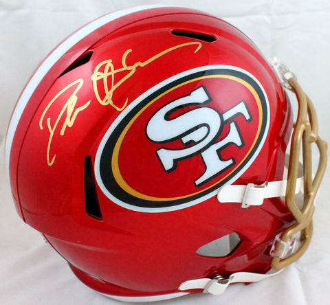 Deion Sanders Autographed SF 49ers F/S Flash Speed Helmet-Beckett W Hologram
