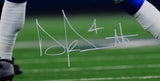 Dak Prescott Autographed Cowboys 16x20 v. Giants Photo-Beckett W Hologram *White