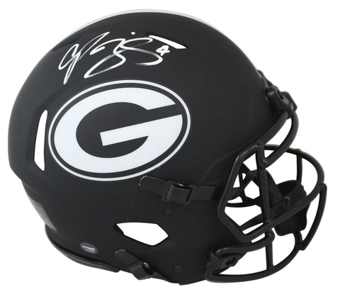 Georgia Champ Bailey Signed Eclipse Full Size Speed Proline Helmet BAS Witnessed