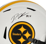 Diontae Johnson Steelers Signed Lunar Eclipse Alternate Replica Helmet
