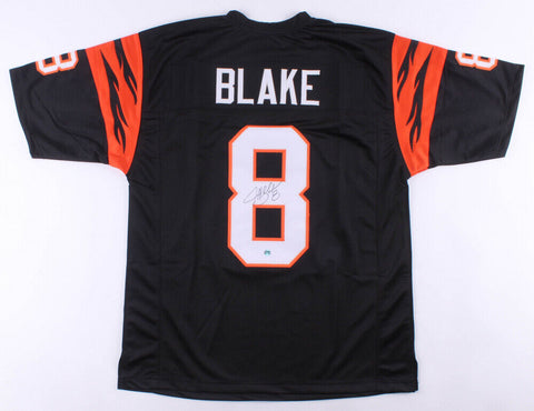 Jeff Blake Signed Cincinnati Bengals Jersey (AWM COA) 1995 Pro Bowl Q.B./ E.C.U.