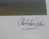 Johnny Unitas Autographed Signed Framed 25x32 Lithograph Colts PSA/DNA C21079
