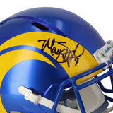 MATTHEW STAFFORD Autographed Los Angeles Rams Full Size Speed Helmet FANATICS