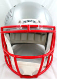 Ty Law Autographed New England Patriots F/S Speed Helmet w/3 Insc.-BeckettW Holo