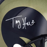 Torry Holt St. Louis Rams Signed Riddell 2000-2016 Throwback VSR4 Helmet
