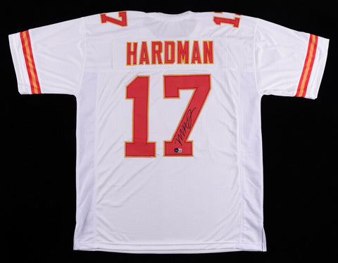 Mecole Hardman Signed Kansas City Chief Jersey (Beckett Hol) Super Bowl LIV & LV