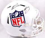 Trevon Diggs Stefon Diggs Autographed NFL F/S Speed Helmet- Beckett W Hologram