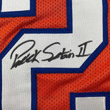 Autographed/Signed Patrick Surtain II Denver Retro Orange Jersey JSA COA