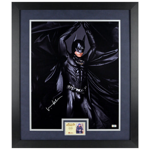 Val Kilmer Autographed 1995 Batman Forever Rare 16x20 Framed Studio Photo