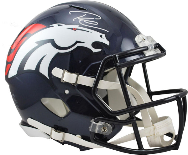 Russell Wilson Denver Broncos Signed Riddell Speed Authentic Helmet