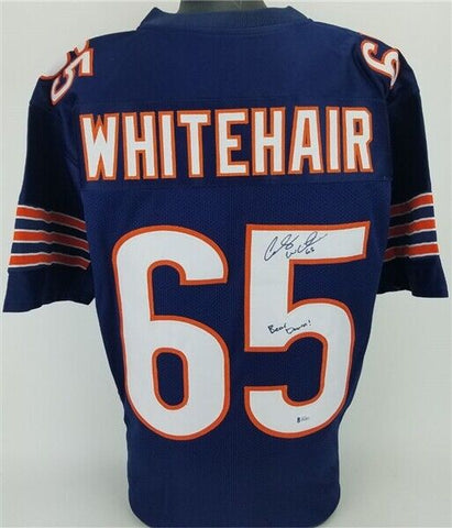 Cody Whitehair Signed Bears Jersey Inscribed "Bear Down" (Beckett) 2018 Pro Bowl