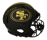Joe Montana Signed San Francisco 49ers Authentic Eclipse Speed Helmet BAS 29880