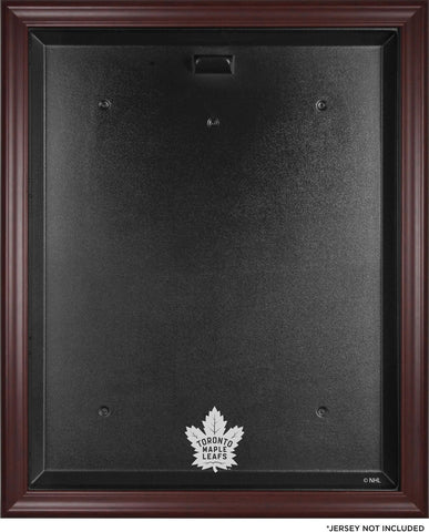 Maple Leafs (2016-Present) Mahogany Framed Logo Jersey Display Case