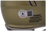 Jeremiah Owusu-Koramoah Signed Notre Dame Speed Mini Helmet Beckett 36256