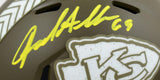 Jared Allen Signed Chiefs Salute to Service Speed Mini Helmet-Beckett W Hologram