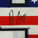 Framed Autographed/Signed Amari Cooper 33x42 Dallas Team White Jersey BAS COA
