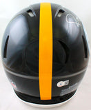 Jerome Bettis Autographed Steelers F/S Speed Authentic Helmet w/2 insc.-BAW Holo