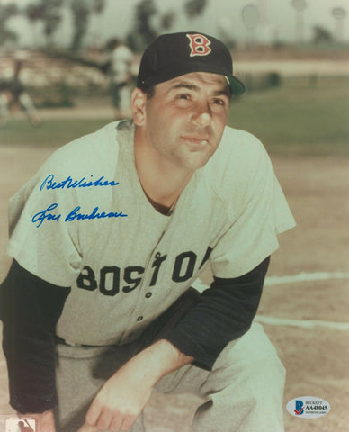 Red Sox Lou Boudreau "Best Wishes" Authentic Signed 8x10 Photo BAS #AA48045