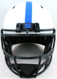 Lawrence Taylor Signed NY Giants Lunar Speed F/S Helmet- Beckett W *Blue