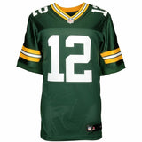 AARON RODGERS Autographed Green Bay Packers Authentic Elite Jersey FANATICS