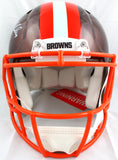 Nick Chubb Signed Cleveland Browns F/S Flash Speed Authentic Helmet-BeckettWHolo