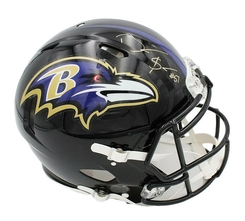 Bart Scott Signed Baltimore Ravens Speed Authentic NFL Helmet