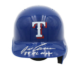 Jose Canseco Signed Texas Rangers Rawlings Current MLB Mini Helmet w- "88 AL MVP