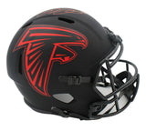 Deion Jones Signed Atlanta Falcons Speed Full Size Eclipse NFL Helmet
