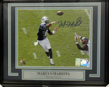 MARCUS MARIOTA AUTOGRAPHED FRAMED 8X10 PHOTO TITANS FIRST GAME MM HOLO 100316