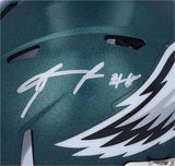 Jalen Reagor Philadelphia Eagles Signed Riddell Speed Mini Helmet
